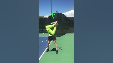 Tennis Backhand: The Slice. Link to full video below #shorts
