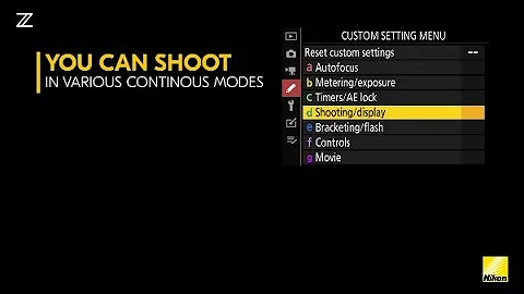 Nikon Z tips: Continuous Modes - DayDayNews