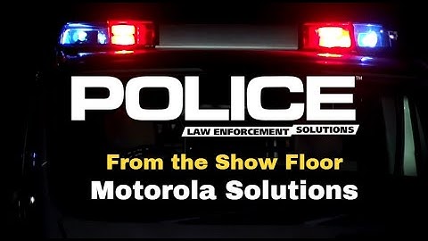From the Show Floor: Motorola Solutions
