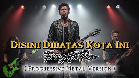 Disini Dibatas Kota Ini - Tommy J. Pisa | Progressive Metal Cover AI Version