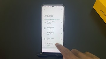Realme P3 Pro Me Keyboard language kaise delete Kare