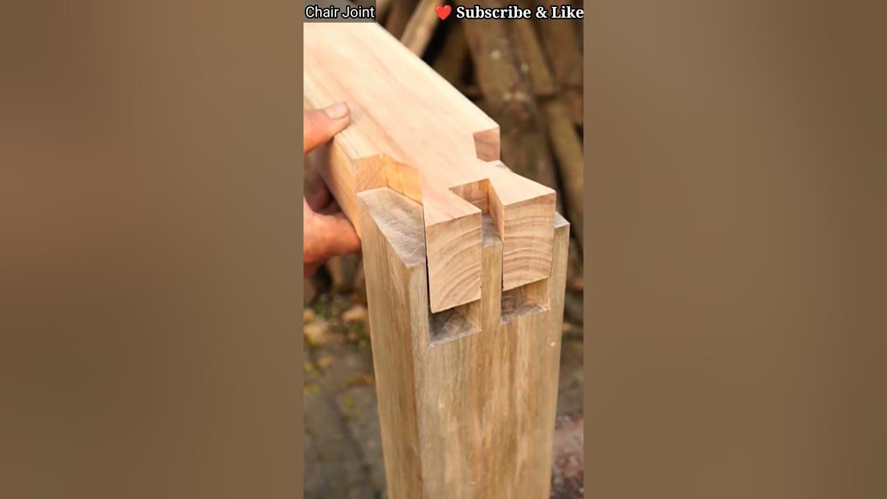 How to make chair joints🪑diy_project shorts YouTube