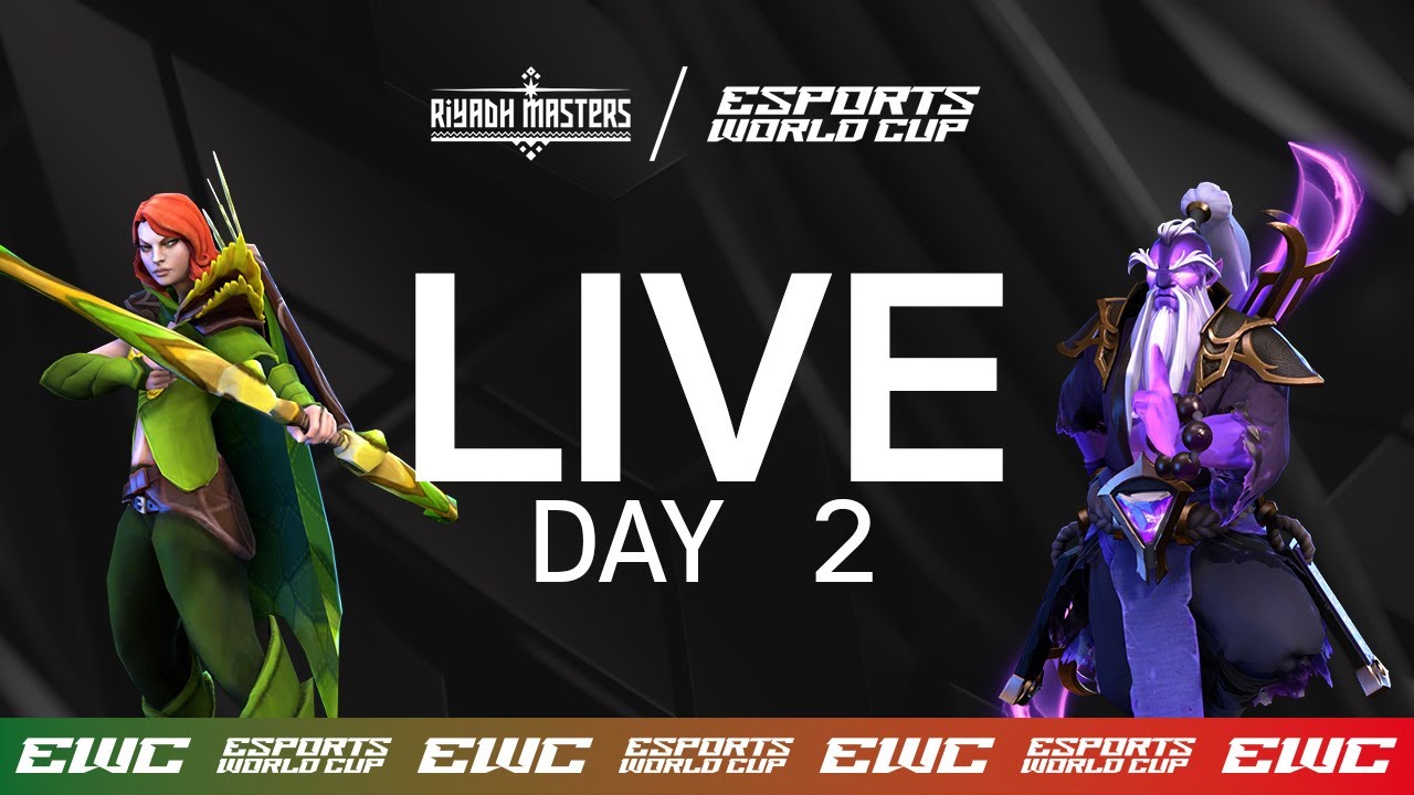 Dota 2 Riyadh Masters x EWC Day 2 Playin Stream C YouTube