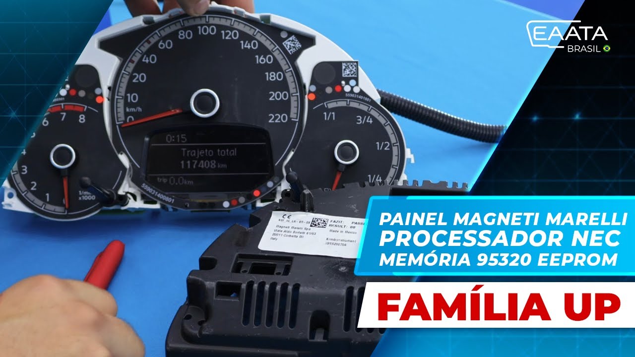 PROCESSO EM BANCADA | PAINEL MAGNETI MARELLI FAMÍLIA UP | PROCESSADOR ...