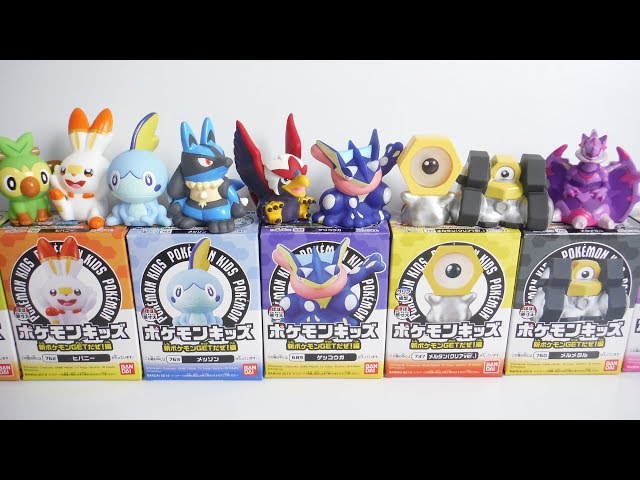 ポケモン モンコレ モンコレGet ポケモンキッズ Pokemon PokemonKids ポケモンキッズ 新ポケモンGETだぜ!編 全9種 開封