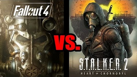 Stalker 2 vs Fallout 4 Graphics Comparison & If You Like One Should You Play The Other