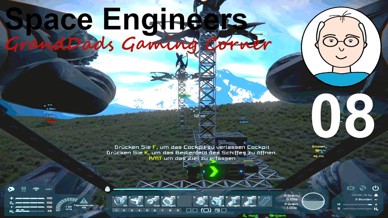 01 Space Engineers Gameplay #008 - YouTube