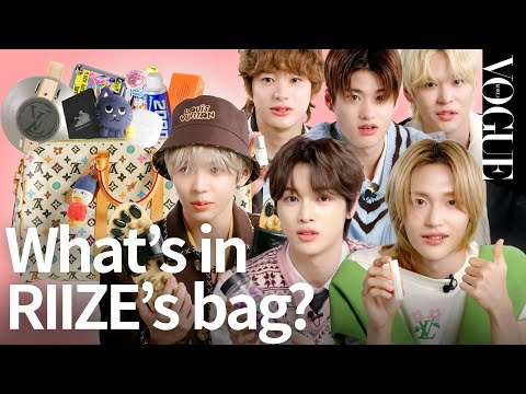 What's in RIIZE's Bag? | MY VOGUE