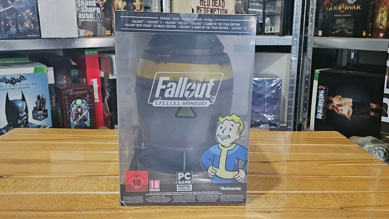 Fallout - S.P.E.C.I.A.L. Anthology - Unboxing ITA - YouTube