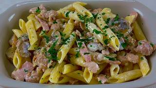 PASTA LA BOSCAIOLA ORIGINAL RECIPE 🔝