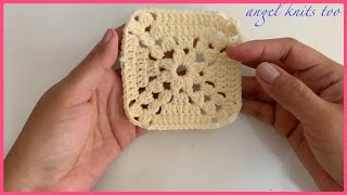 CROCHET 'ClusterStitch' Granny Square by Angel knits too 737 views 1 month ago 14 minutes, 15 seconds