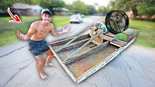 I Bought A AIRBOAT From 1950 off FACEBOOK MARKETPLACE!!! (COPS CALLED)