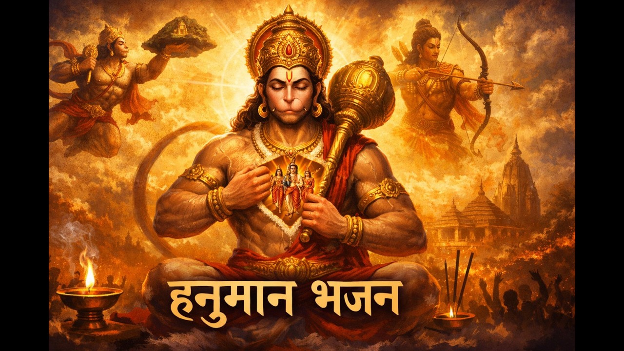 LIVE Hanuman Bhajan | Bajrang Bali Bhakti Geet | Shanti aur Shakti Bhajan | Jai Hanuman