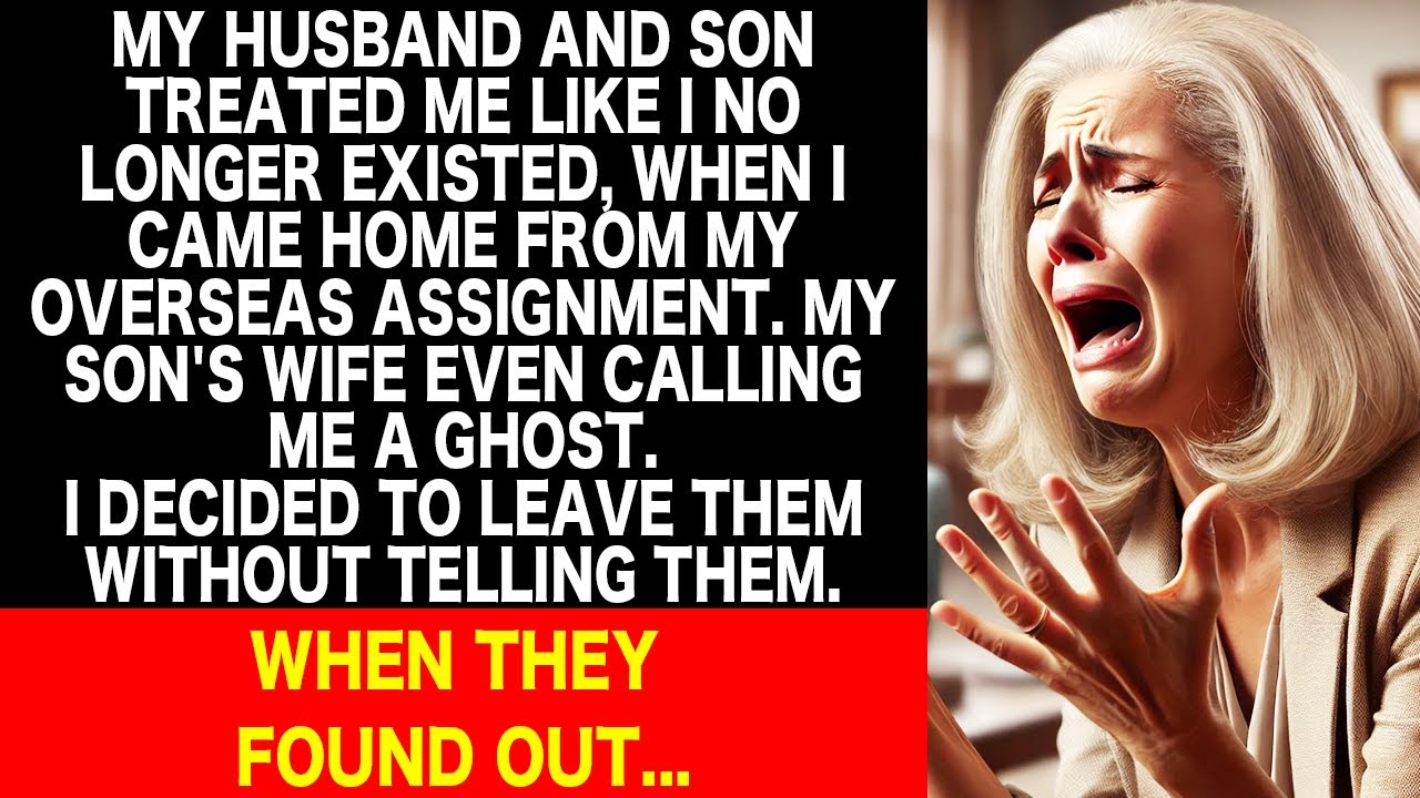 I decided to leave my husband, son & his wife after being treated like ...
