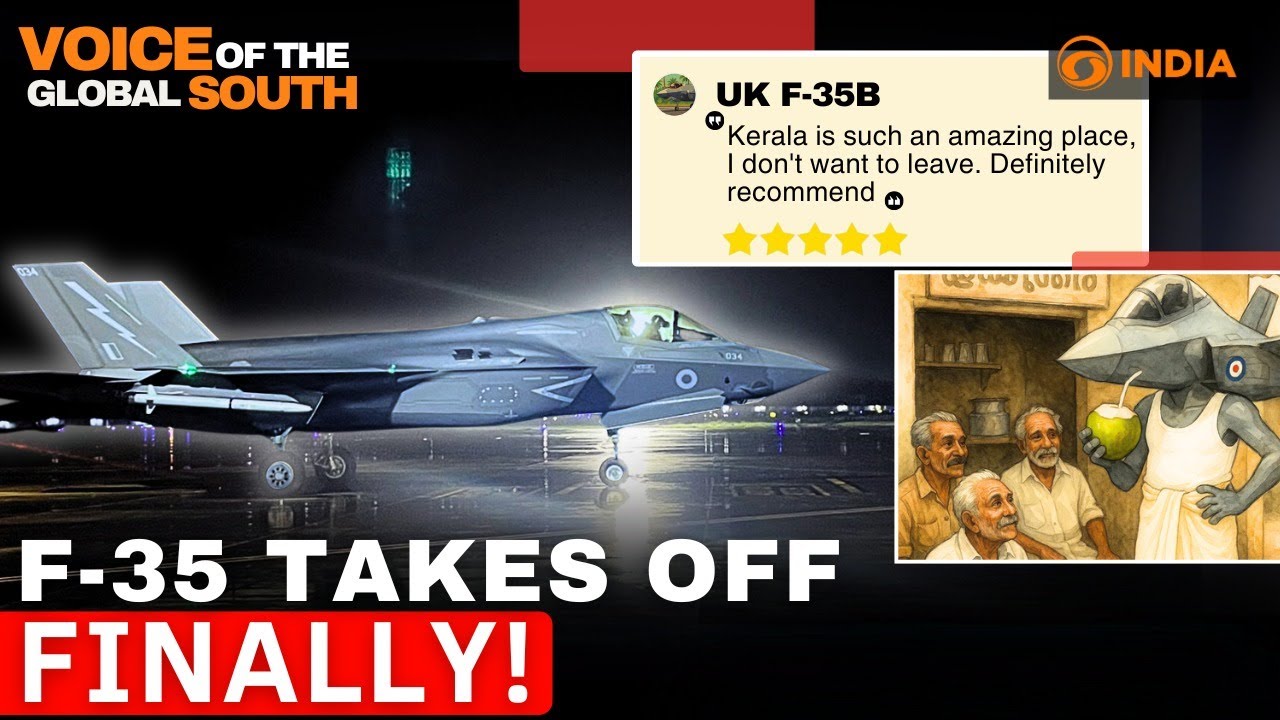 $115M British F-35 Jet Stuck in India| Kerala Becomes Unexpected ...