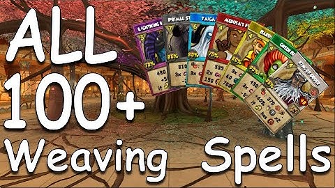ALL New Magic Weaving Spells!