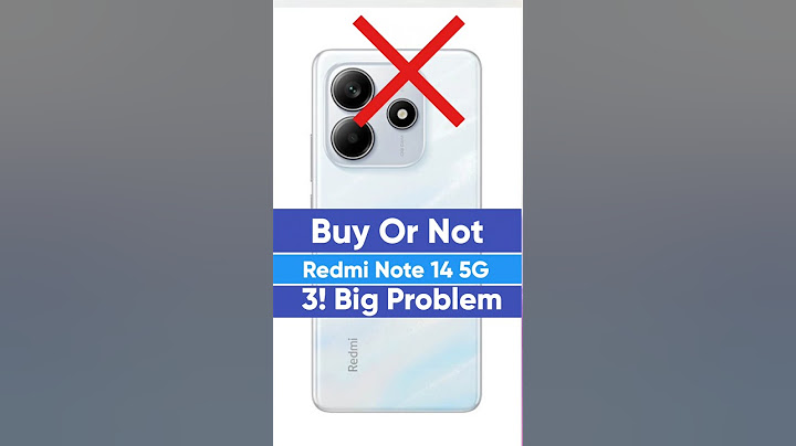 ❌️ Don't Buy Redmi Note 14 5G : 3! Problems
