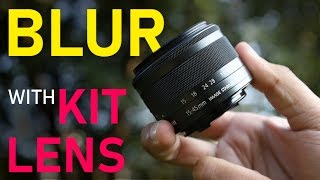 MAXIMUM BLUR EFFECT With Kit Lens - 4 Easy Steps in HINDI screenshot 5
