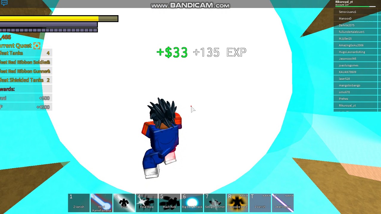 Le kamehameha kaioken x4!!!Dragon ball final stand épisode 5 partie 1