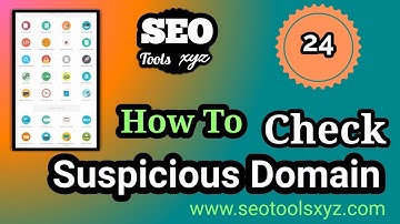 How to check Suspicious Domain | SEO Tools XYZ