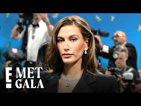 Hailey Bieber Wears Just a Blazer In First Met Gala Appearance in 3 Years | Met Gala 2025