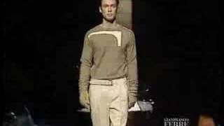 Mauricio Biscaro on Gianfranco Ferre men's show FW 2006-2007