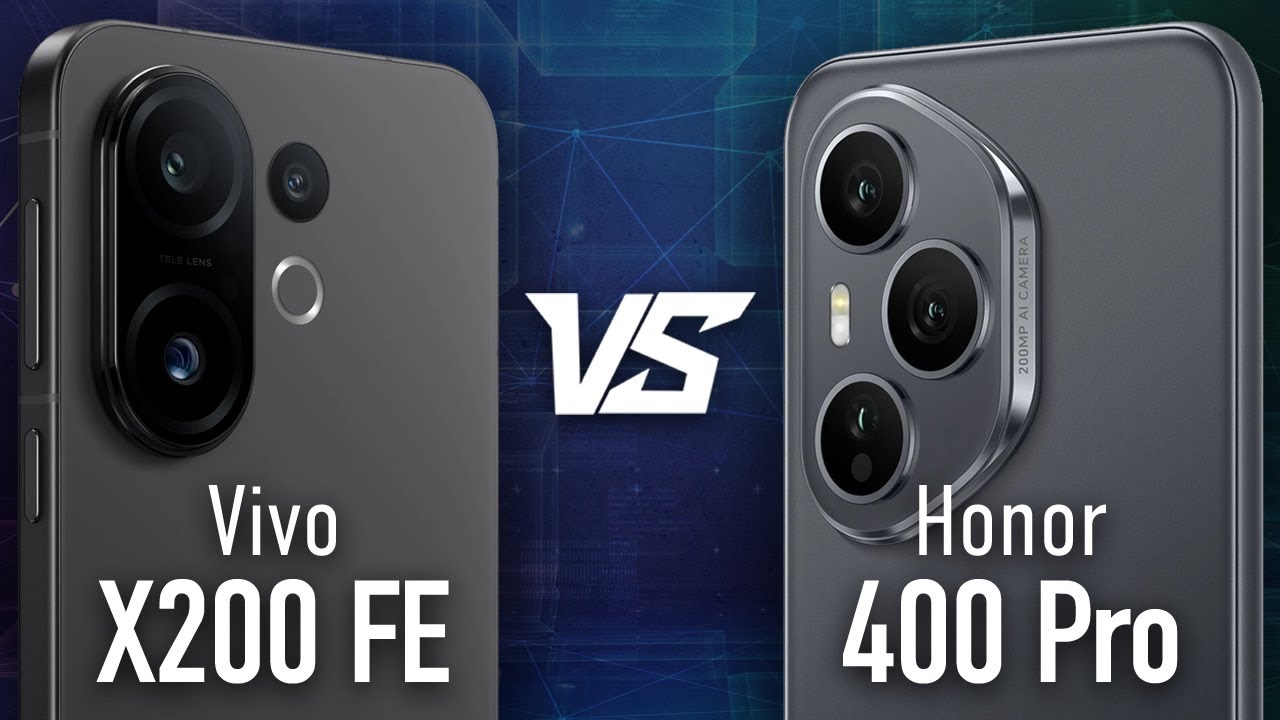 Vivo X200 FE vs Honor 400 Pro – Midrange Battle 2025!