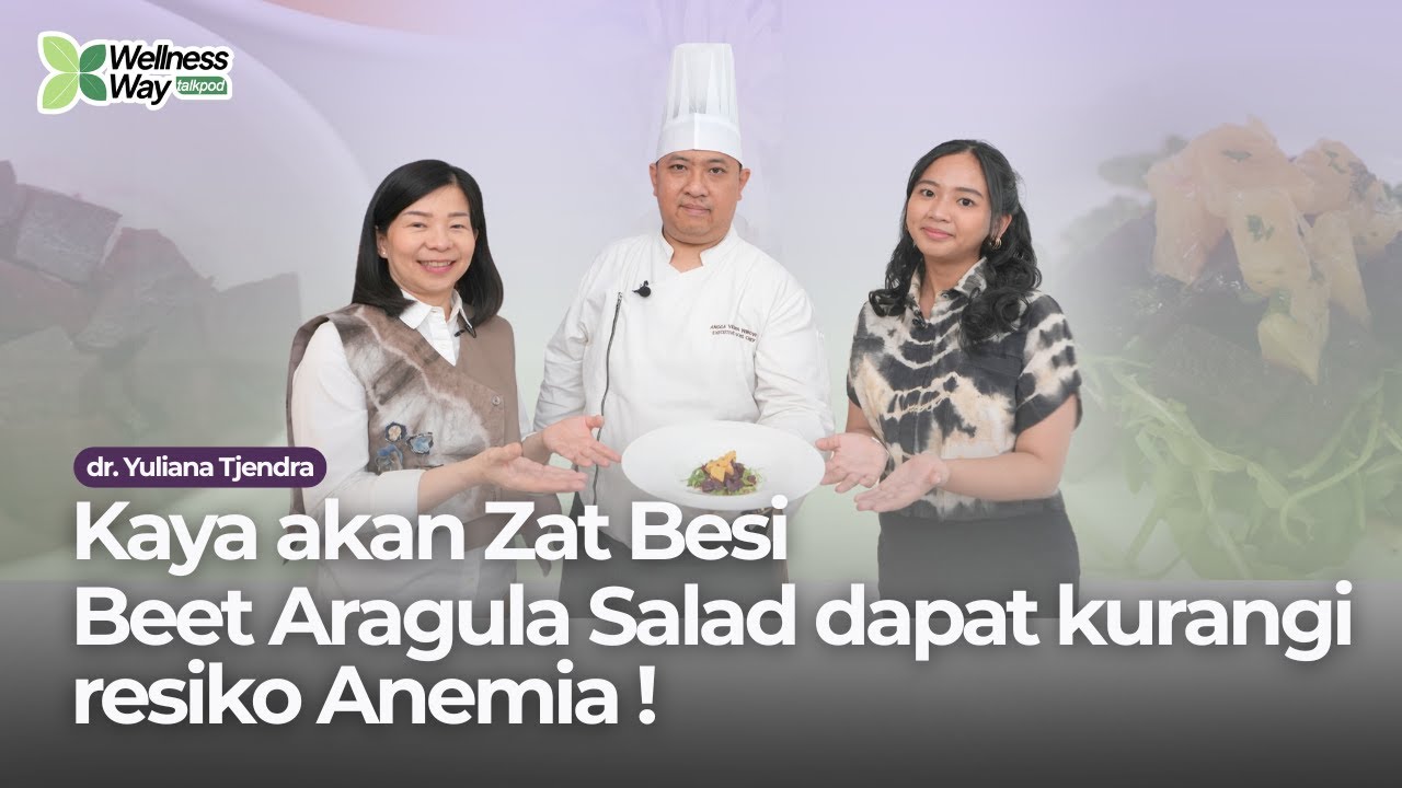 KAYA AKAN ZAT BESI, BEET SALAD ARUGULA BISA KURANGI RISIKO ANEMIA.