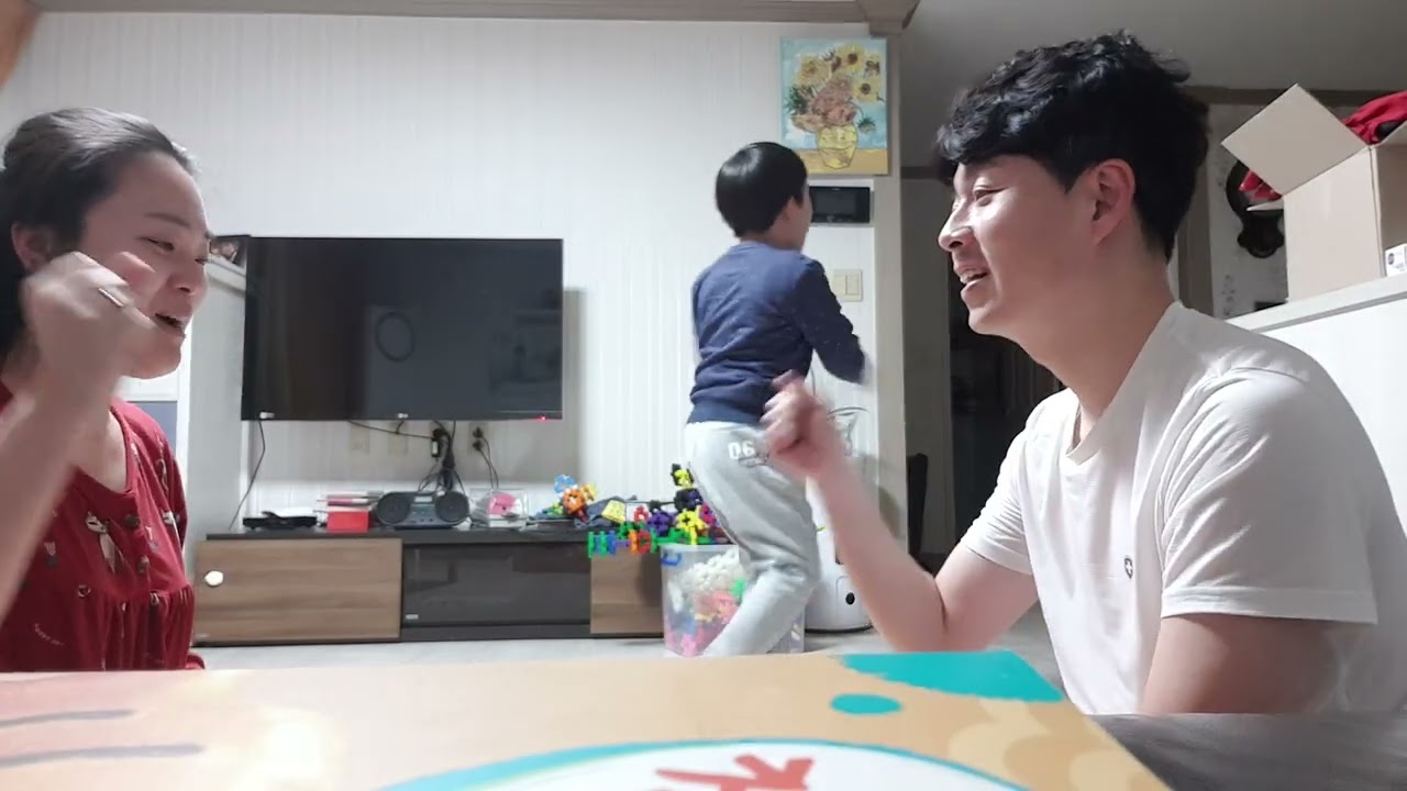 가족 뿅망치 대결 1탄 🤣