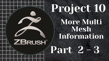 ZBrush | Full Training Course | Project 10 - Lesson 2/3 | Posing Masking Transpose And Polygroups