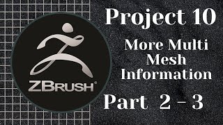 ZBrush | Full Training Course | Project 10 - Lesson 2/3 | Posing Masking Transpose And Polygroups