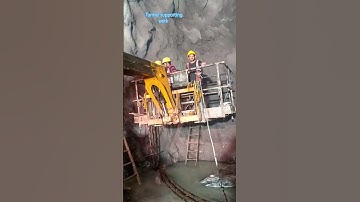 tunnel supporting work # #tunnel #technicalengineer #engineering #tunnelling #technicaljob #tech