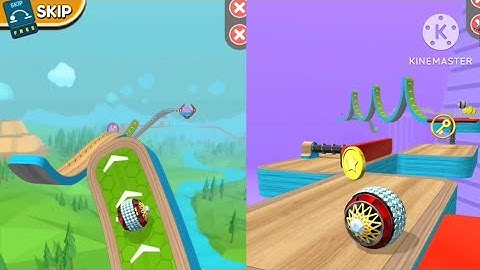 Going Balls Super Speed Run Gameplay ! Race 200 !  Ball games! Android Games