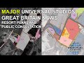Major universal studios great britain news  public consultations and resort layout