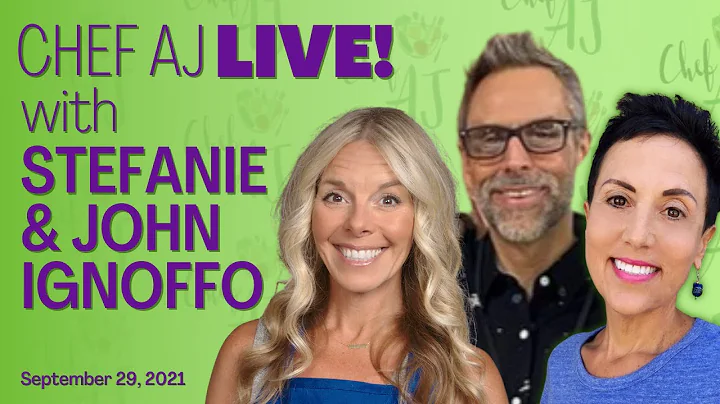 Eat Your PLANTS OFF with Black Bean Burgers! | Chef AJ LIVE! with John & Stefanie Ignoffo