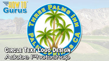 How You Can Put Circle Logo Text on a Circular Path with Photoshop