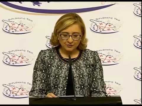 მიღება დიპლომატიური ტურის მონაწილეებისთვის