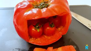 Save baby TOMATO 🍅 #cooking #food