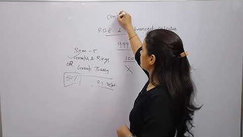 B.A./B.Sc Mathematics || Online Classes by Anju Ma