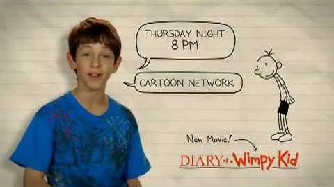 Diary of a Wimpy Kid Cartoon Network :)