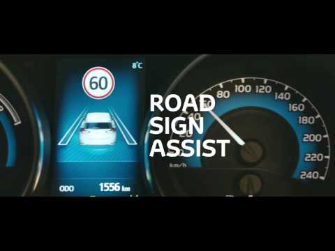 How To Video On Your Toyota Safety Sense Road Sign Assist