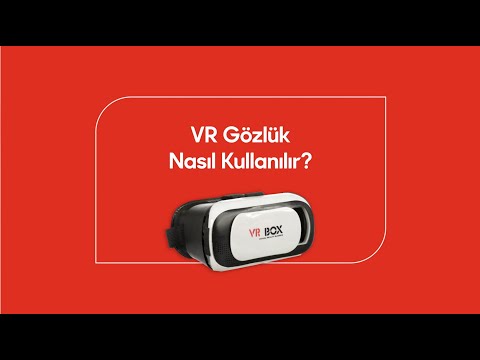 Video: Sanal Gerçeklik Gözlüğü Nasıl Bağlanır