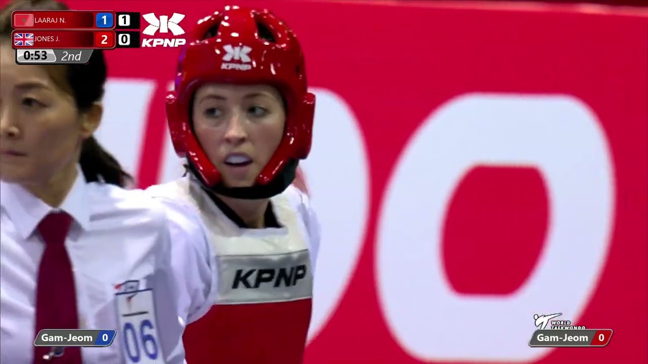 225 Quarter Final Women  57kg MAR LAARAJ Nada GBR JONES Jade