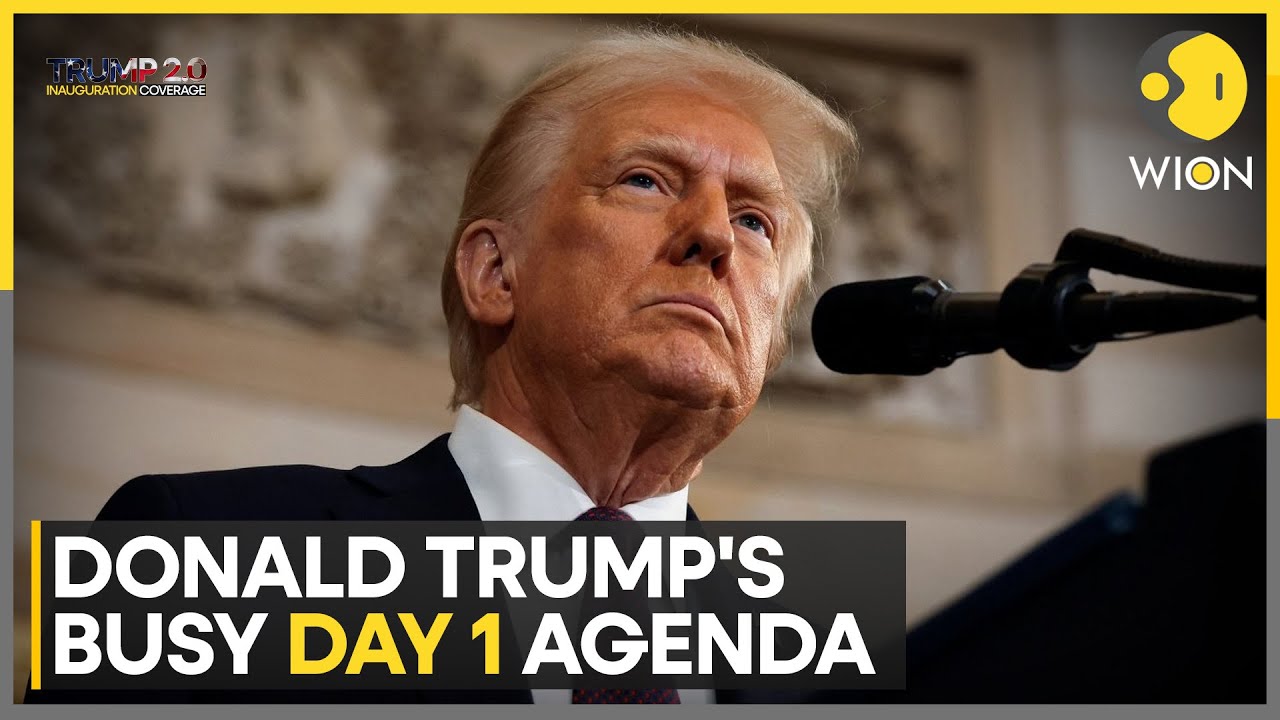 Trump Signs Sweeping Actions On Immigration And Border Security On Day ...