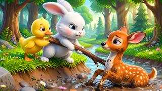 Roro & Dodo Enter a Magical Forest | Can They Save the Little Deer?
