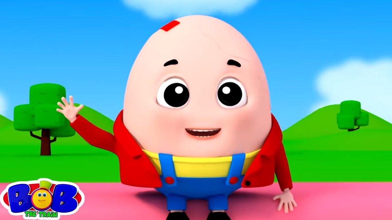 Humpty Dumpty Sat on A Wall + More Nursery Rhymes by Bob The Train