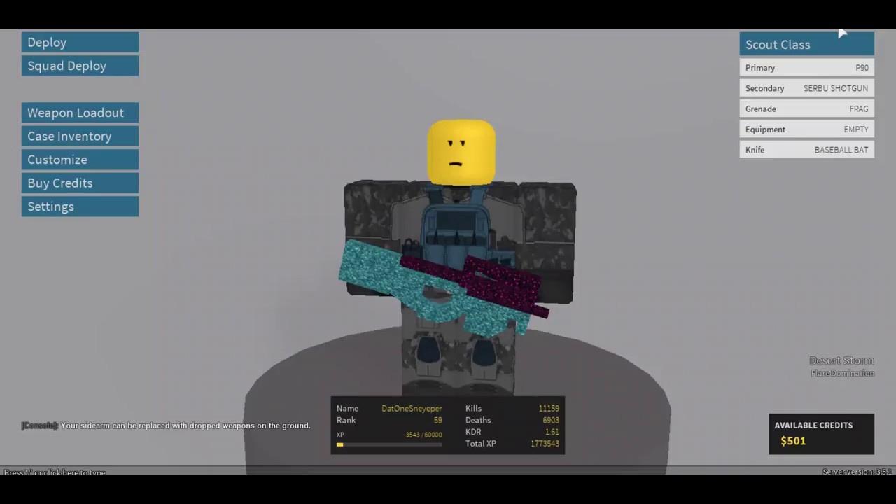 P90 Is Overpowered Roblox Phantom Forces Youtube
