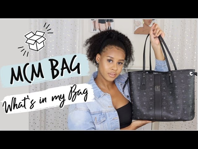MCM Bag Review  What's In My Bag 
