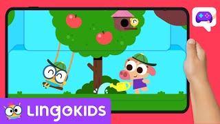 SORT THE BLOCKS GAME: Fruits 🍓🍏 Games for Kids | Lingokids Games screenshot 1