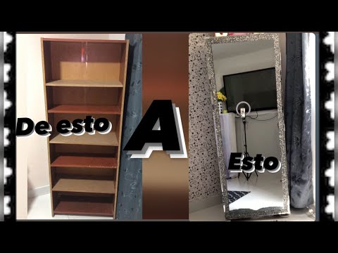 Transformando de biblioteca a mueble de habitación 😱